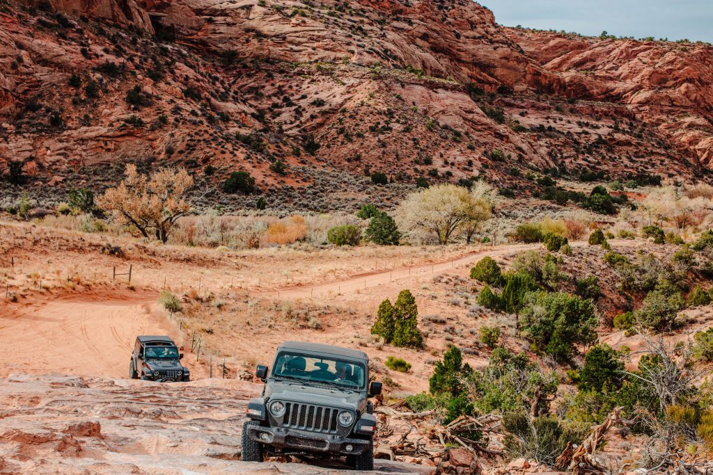 Jeep Tours Colorado Native Jeeps Wheeling with a stock jeep