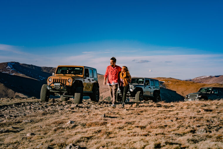 Jeep Tours Colorado Driving to 14s